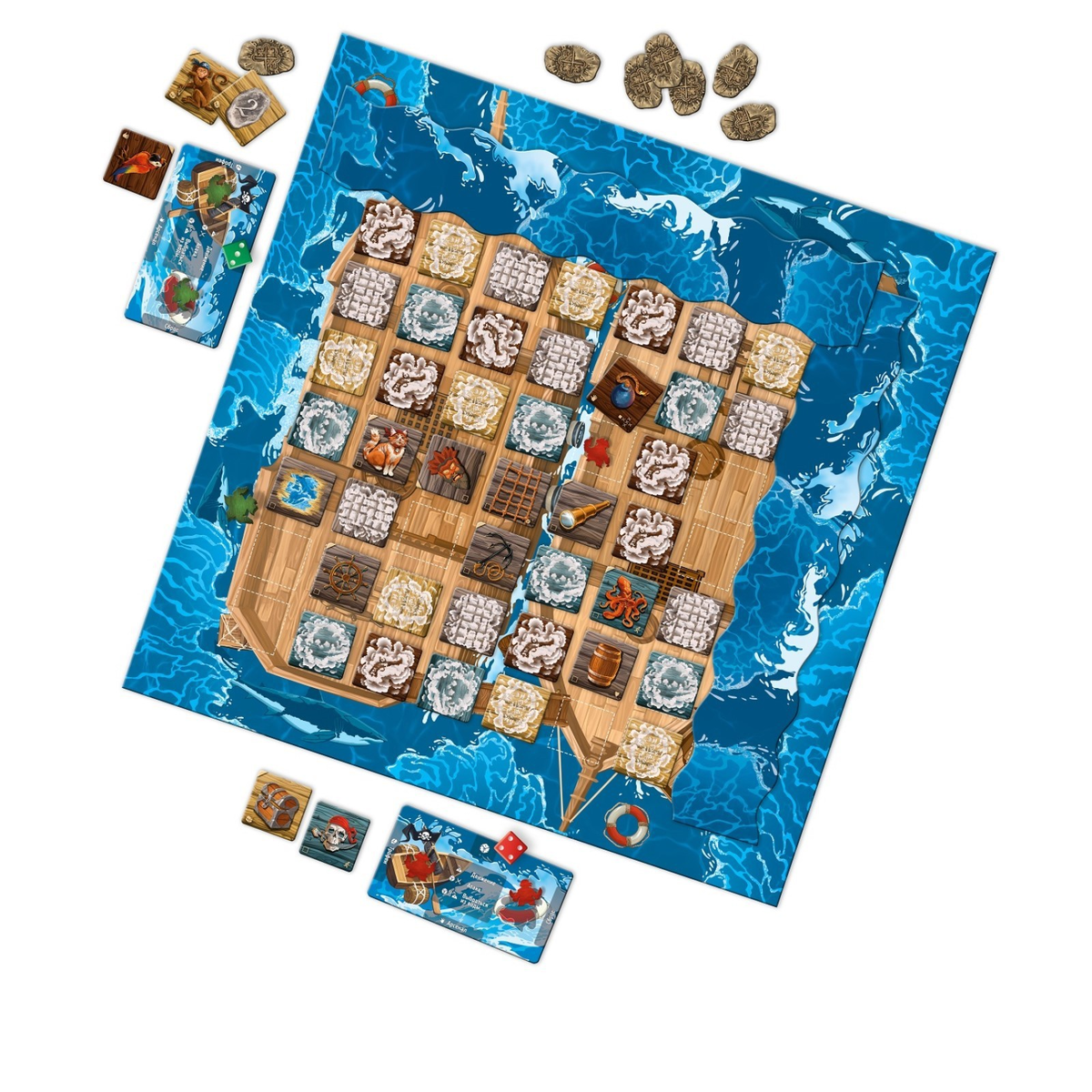 Игровое поле в игре "Каррамба!"