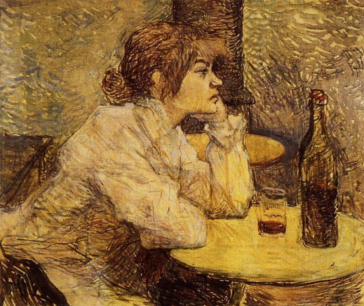 «Похмелье» Анри де Тулуз-Лотрек, 1889 г.