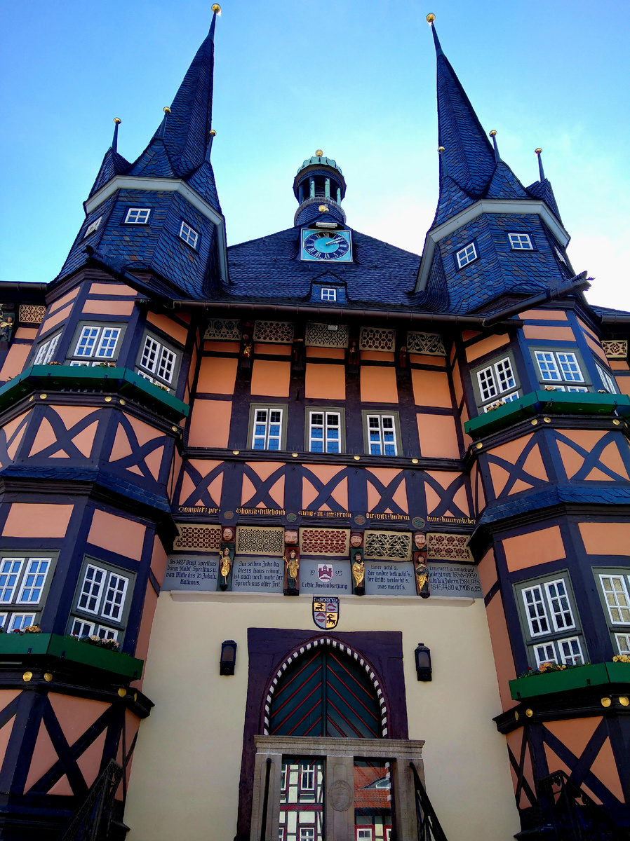 Ратуша в Вернигероде. Германия 