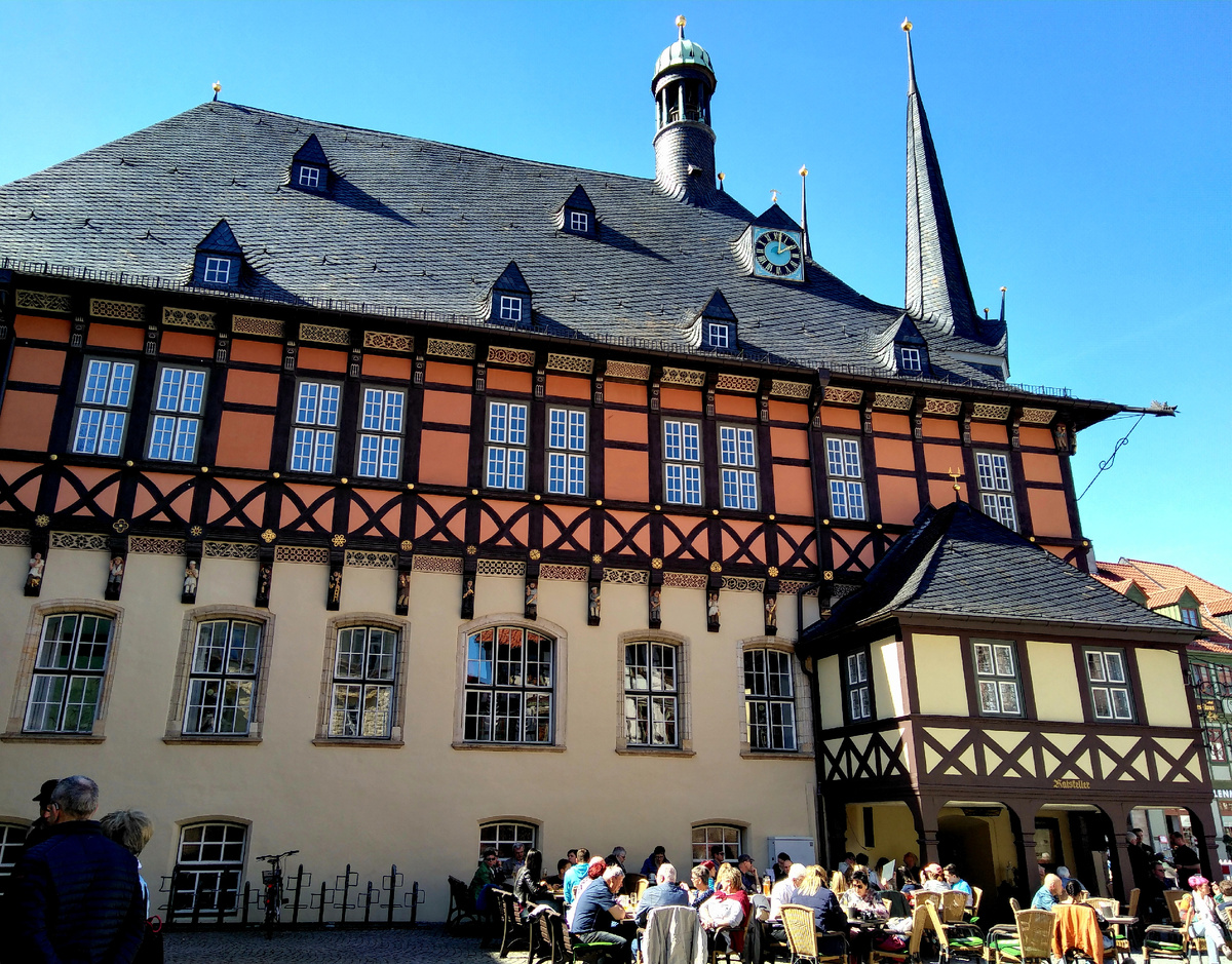 Ратуша в Вернигероде. Германия 