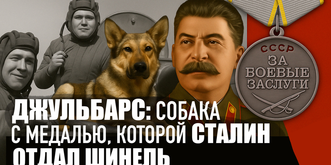 Джульбарс: собака с медалью, которой Сталин отдал шинель