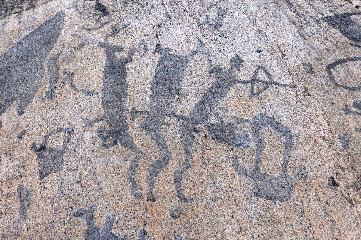  Беломорские петроглифы. (Залавруга, Беломорский район, Республика Карелия)/© Semenov.m7/commons.wikimedia.org