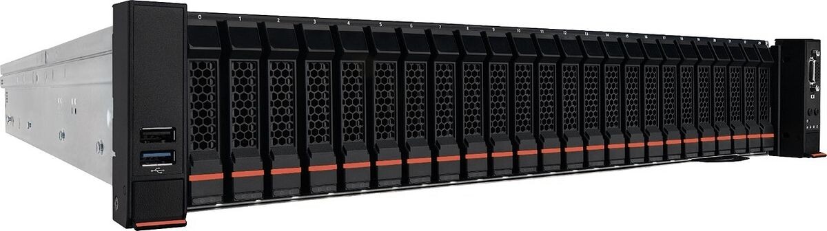 Сервер YADRO X4-205N вид спереди справа