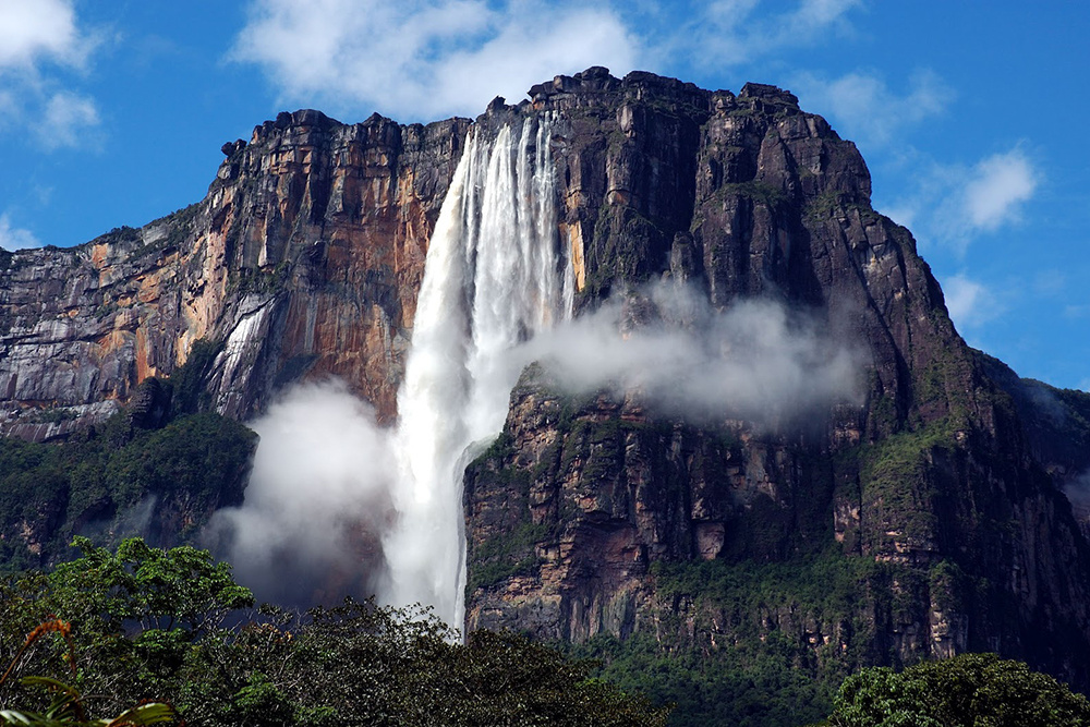    Водопад Анхель в Венесуэле. Фото: Commons.wikimedia.org