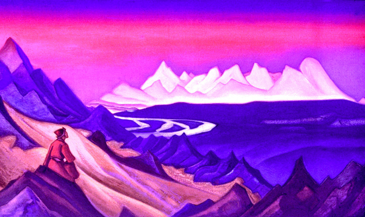 Фото картины из сети интернет - Н. Рерих - Шамбала