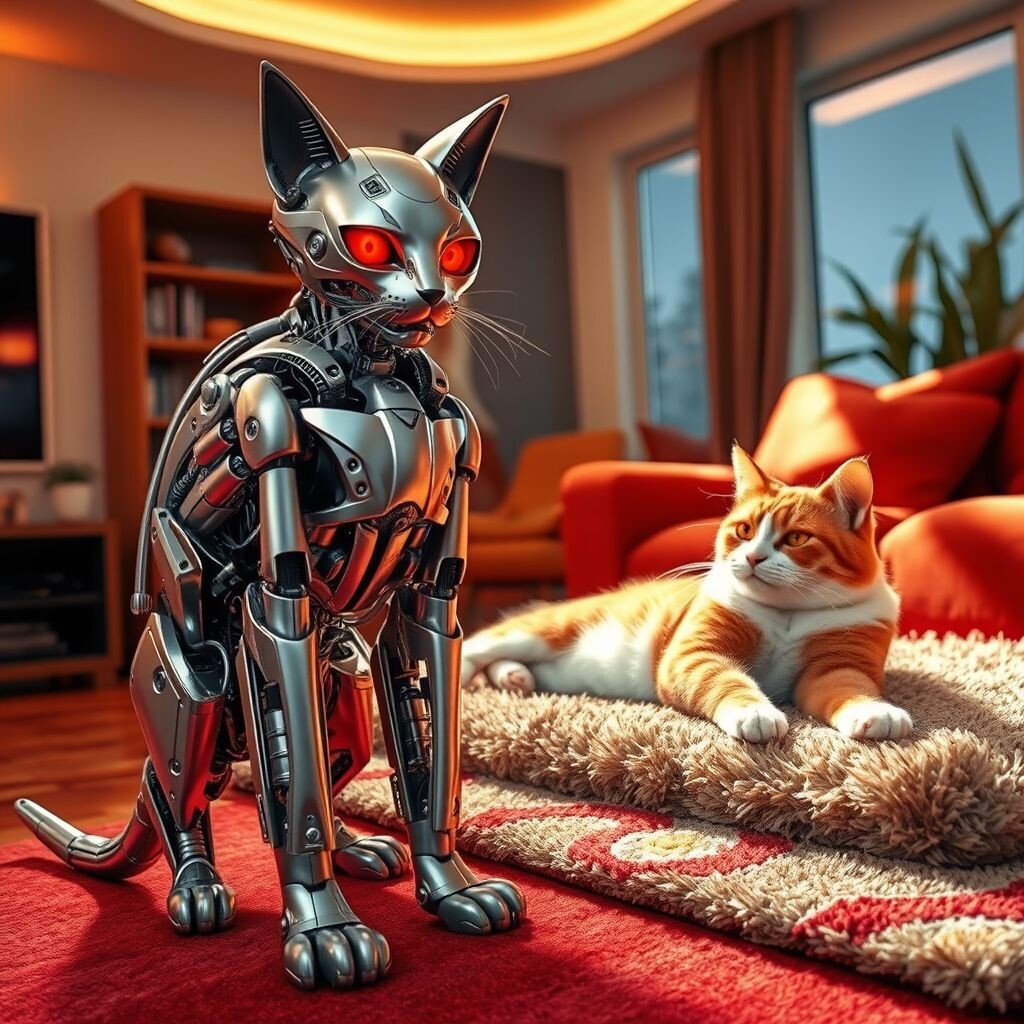 Настоящих котов еще пока точно никто не заменит)