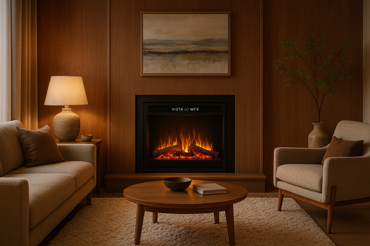    Электрокамин Vista 33 WFX: Создайте Уютный Оазис Тепла и Комфорта в Вашем Доме Kamin