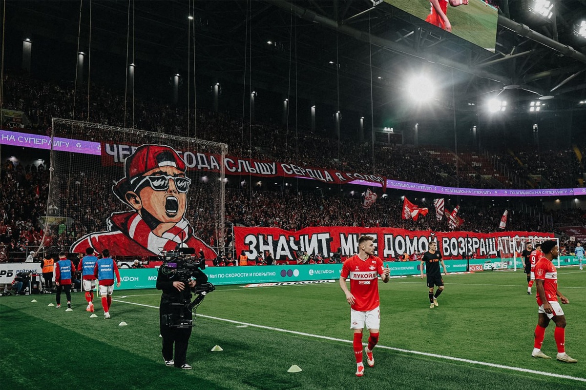 Красиво. Фото тг-канал "Спартака"