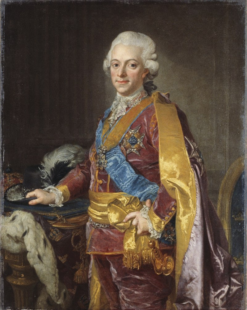 Густав 3  король Швеции в 1772-1792