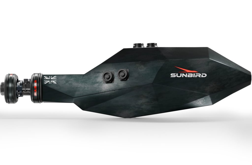 Прототип термоядерного двигателя Sunbird в защитном корпусе. Источник: Pulsar Fusion