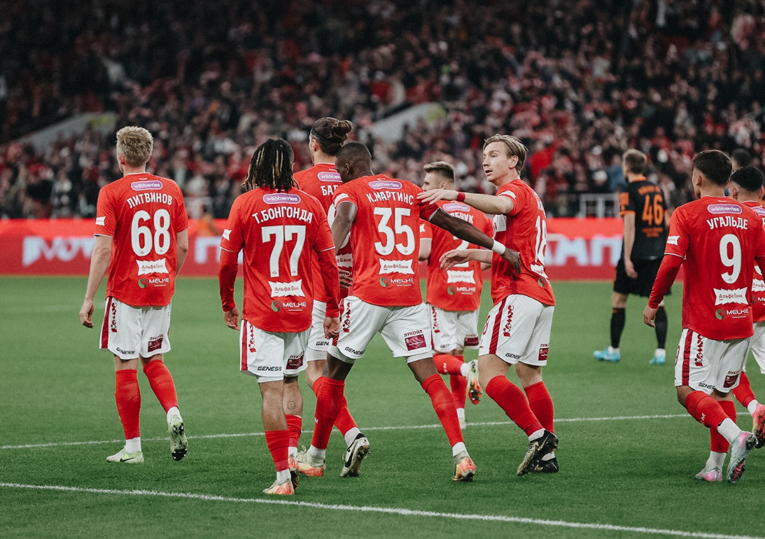 "Спартак" отыгрался за фиаско с махачкалинским "Динамо" на "Урале". Фото: ФК "Спартак"