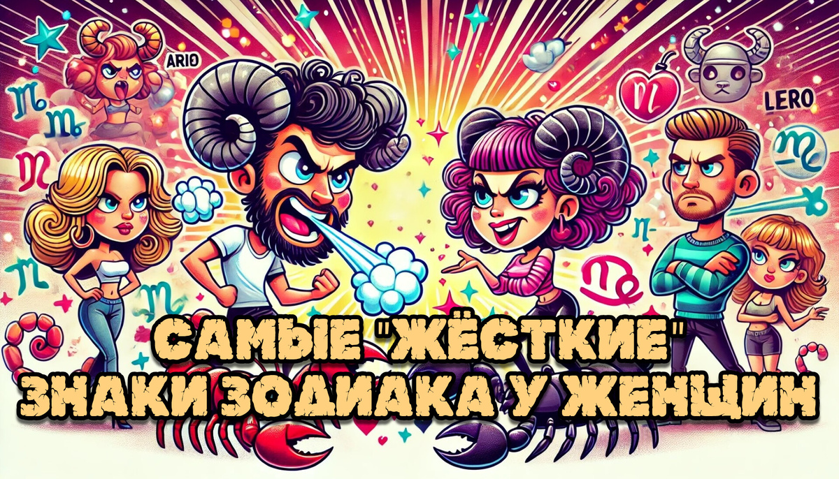 Самые "Жестокие" и "Безжалостные" Знаки Зодиака У Женщин