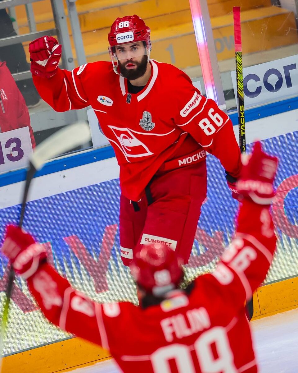 Егор Зайцев. ХК "Спартак"