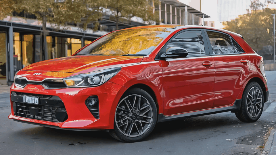 Световая сигнатура Kia Rio X Prestige мгновенно выдаёт статус автомобиля даже в темноте