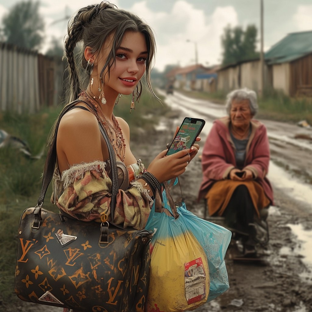 Алиса, москвичка приехавшая в Подсосновку