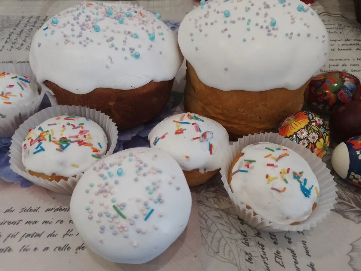 Домашние куичи в глазури