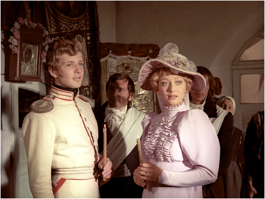    Игорь Костолевский в фильме «Звезда пленительного счастья», 1975 г. Кадр видео.