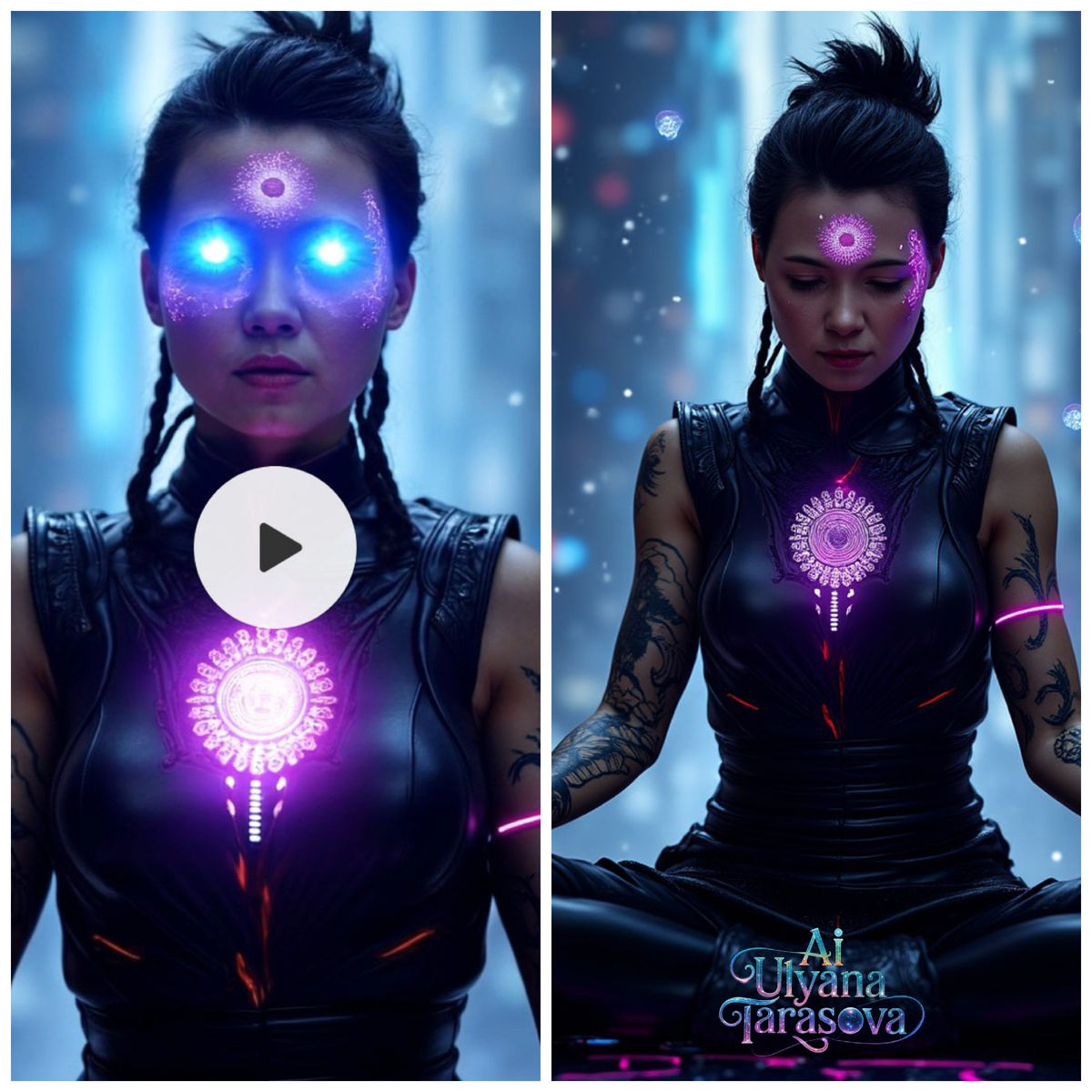 Персонаж для GALAXY QUANTREALIS (замена лица через лору модели, анимация без потерь)