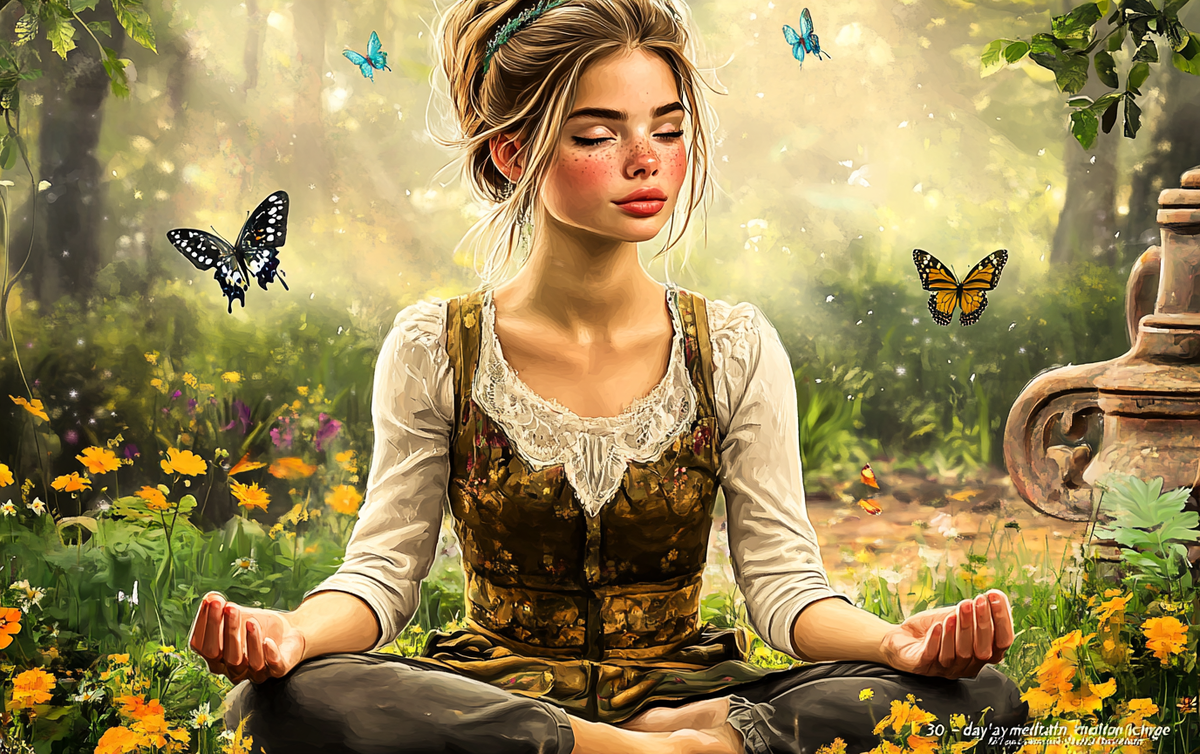    30-дневный медитационный вызов: как достичь внутреннего мира и сосредоточенности без стресса и сложностей Мария