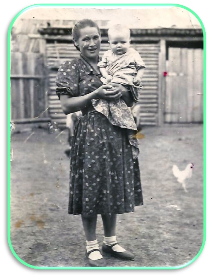 Герингер Мария Абрамовна с сыном Виктором