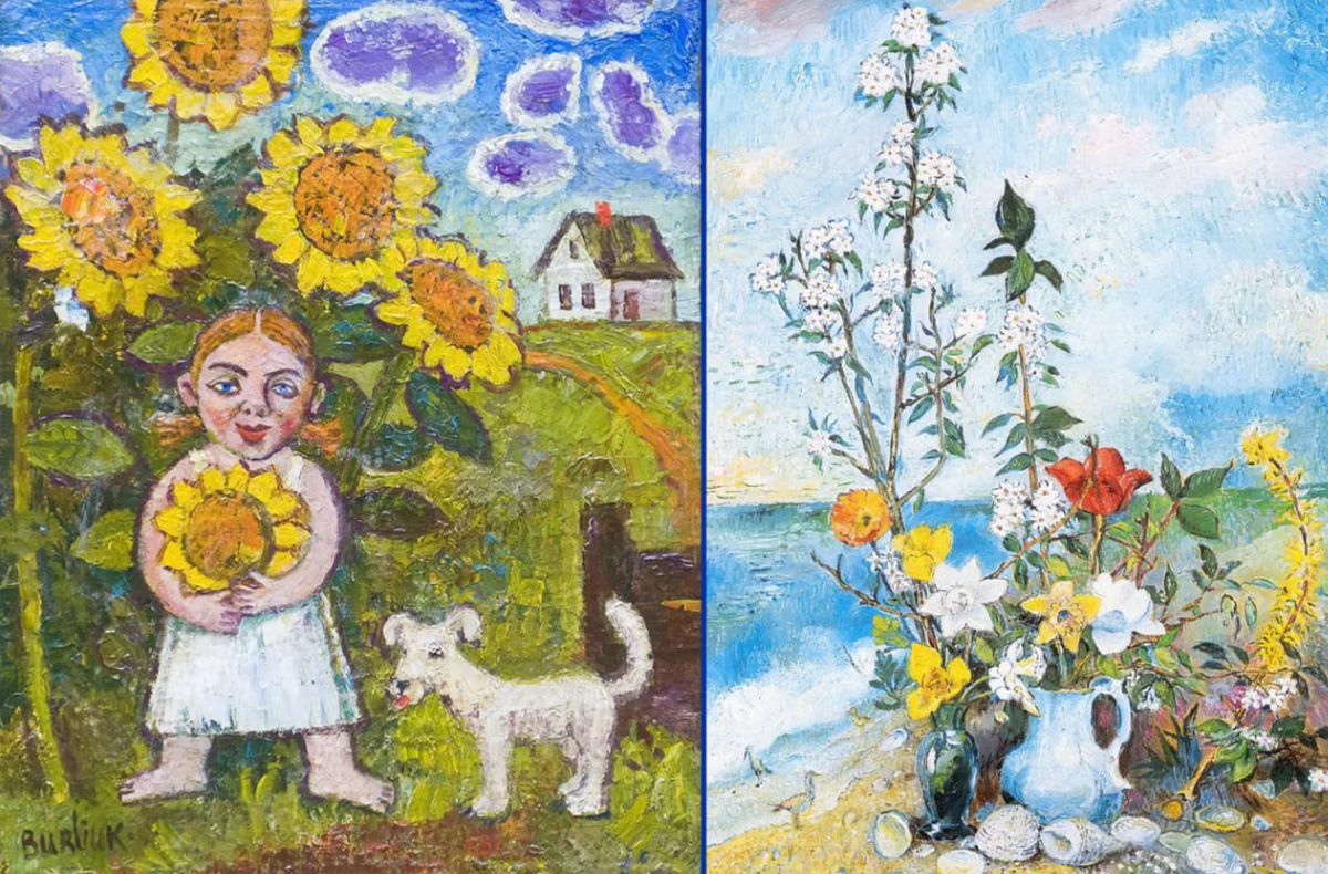 Художник Д.Д. Бурлюк