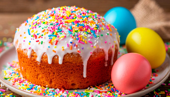 Какая Пасха без кулича? Изображение: "Шедеврум"