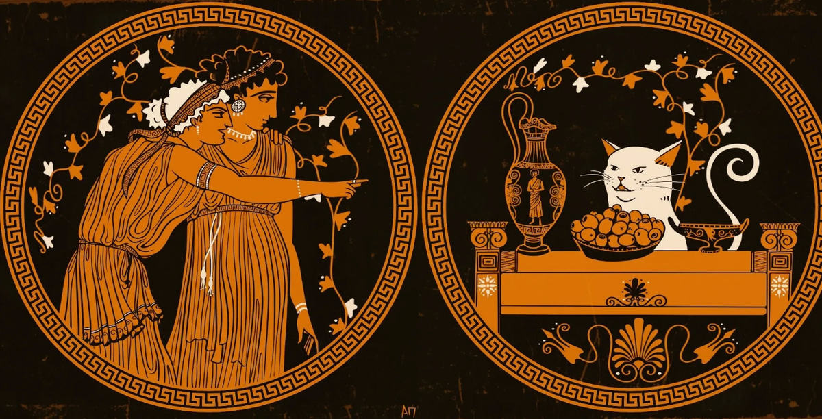 В библиотеке монастыря на Балканах хранилась книга, обёрнутая в шерстяную ткань. На переплёте — выбитый силуэт кошки.
Когда кто-то пытался открыть её, в комнате начинался непрекращающийся кошачий шёпот, как будто десятки голосов царапали воздух изнутри. Один из монахов однажды осмелился — на следующее утро у него были царапины на глазах, а книга лежала снова запечатанной.