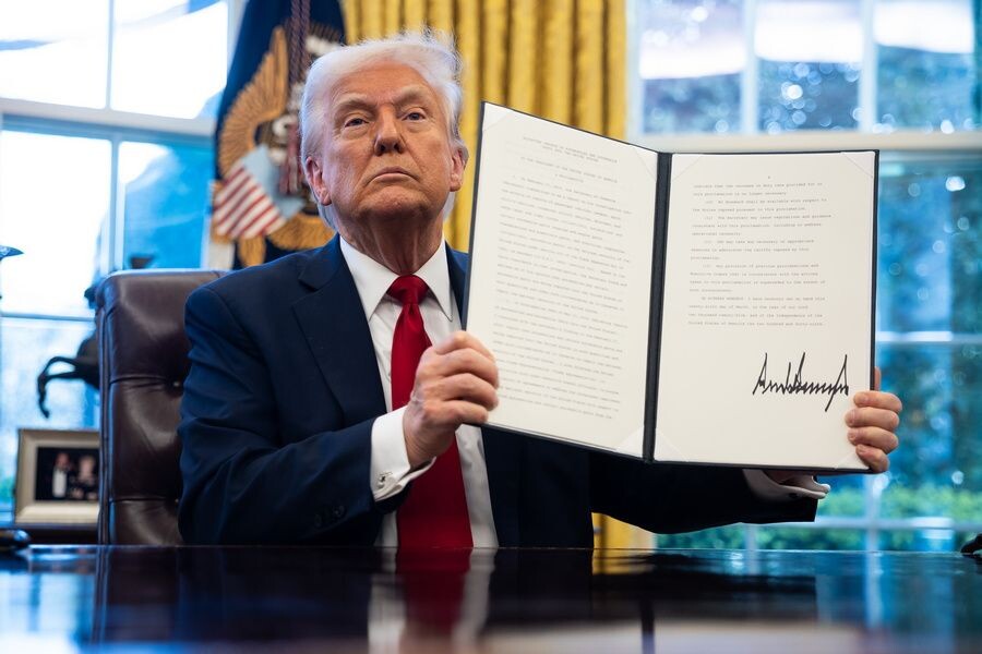   Президент США Дональд Трамп / Источник: © FRANCIS CHUNG/POOL/EPA/ТАСС