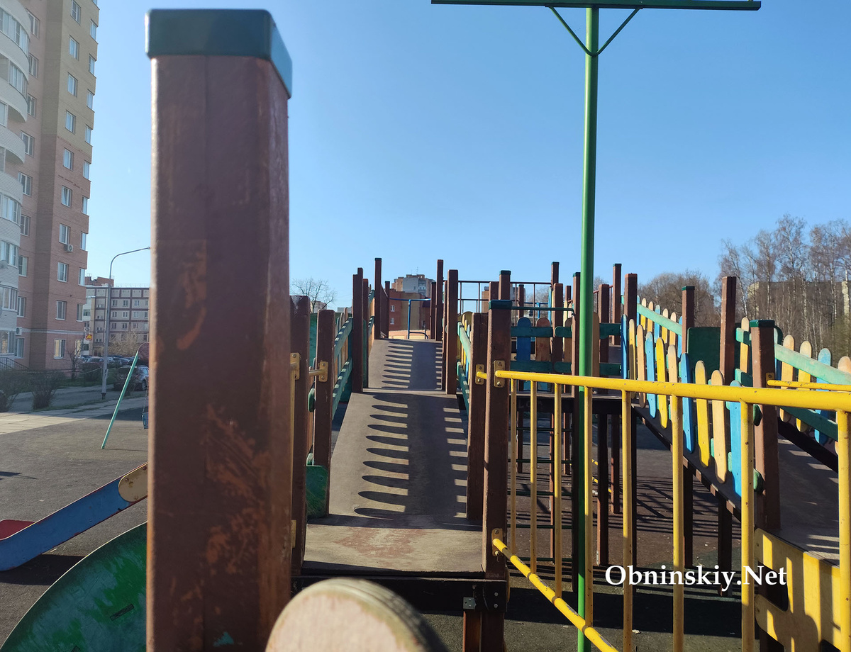 Детскую площадку на 38 мкр решено снести