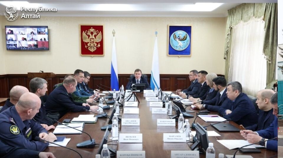    Заседание оргкомитета по подготовке мероприятий к 80-летию Победы в Республике Алтай. Источник: Правительство Республики Алтай