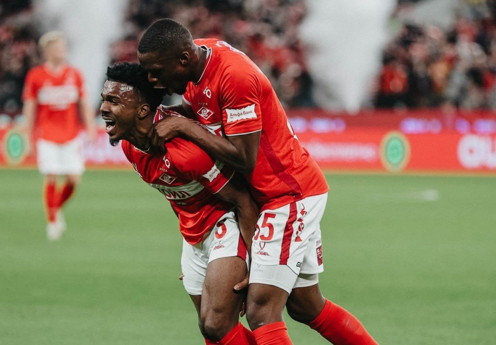 Полузащитник Маркиньос открывает счет своим голам за "Спартак". Фото из интернета.