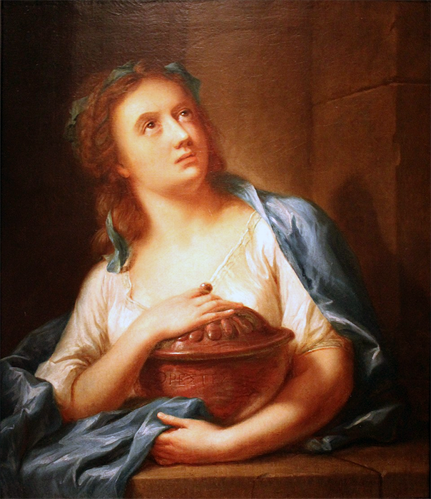 Иоганн Генрих Тишбейн. Электра в трауре, 1784. Немецкий исторический музей, Берлин