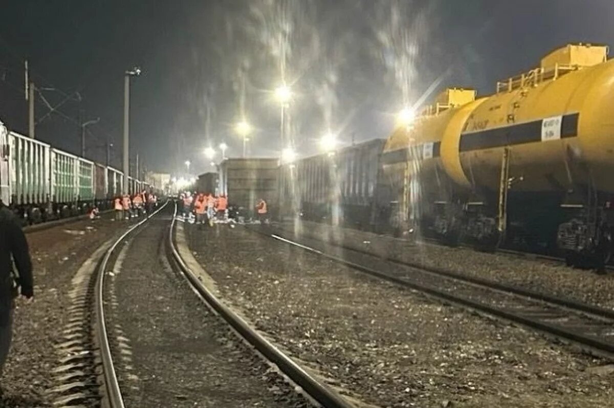    В Хабаровске сошли с рельсов восемь вагонов, прокуратура начала проверку