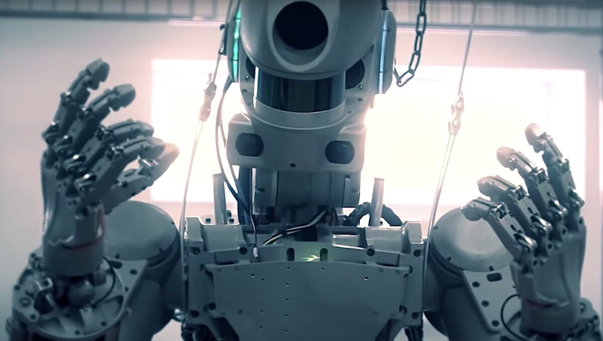    Робот Федор стал первым антропоморфным космонавтом и это только начало