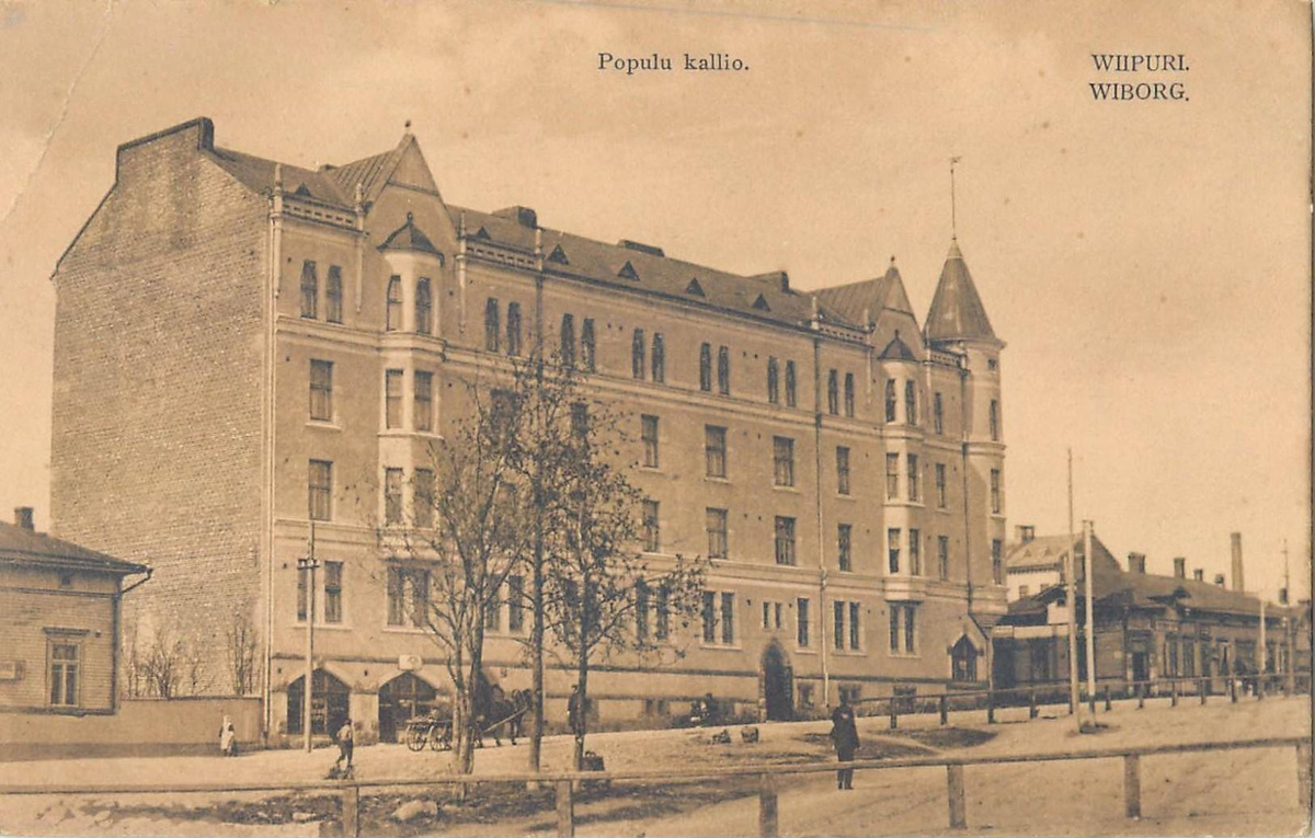 Папульская улица (совр. ул. Кривоносова). 1905 - 1911 гг. Источник: pastvu.com