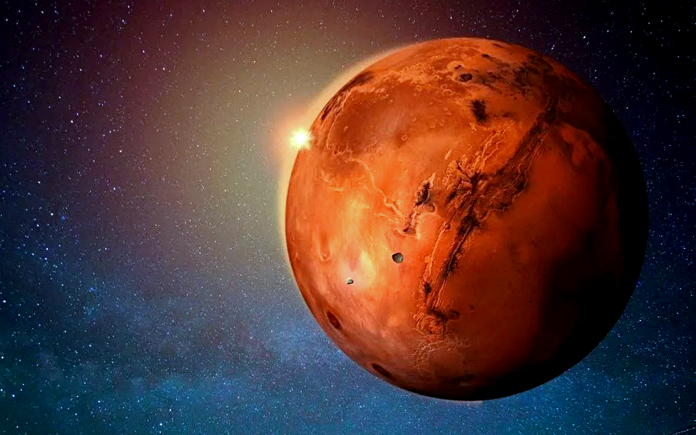 Четвёртая планета от Солнца. Источник фото: naked-science.ru