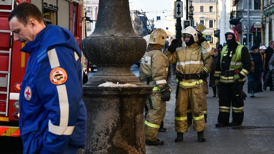    Массовые эвакуации в Петербурге. Автор фото: Ермохин Сергей