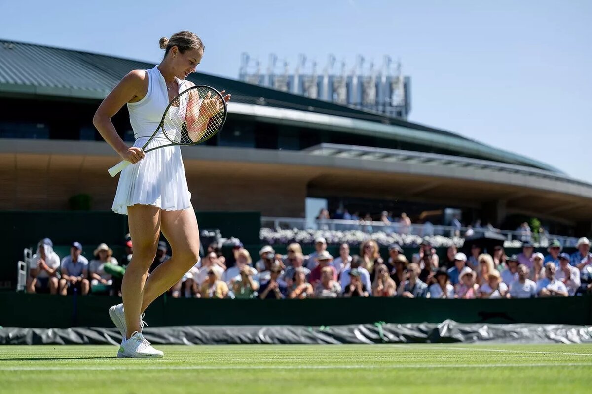 © Фото : Пресс-служба Уимблдона Украинская теннисистка Марта Костюк. Архивное фото