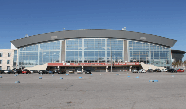 Спортивно-концертный комплекс «Арена» находится на Крестовском острове