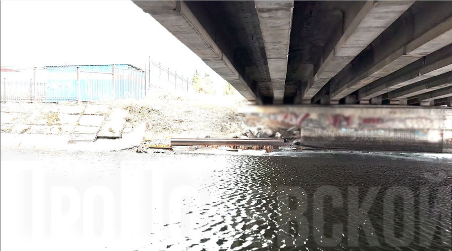 Происшествие случилось под мостом Северского пруда рядом с «Цаплей»