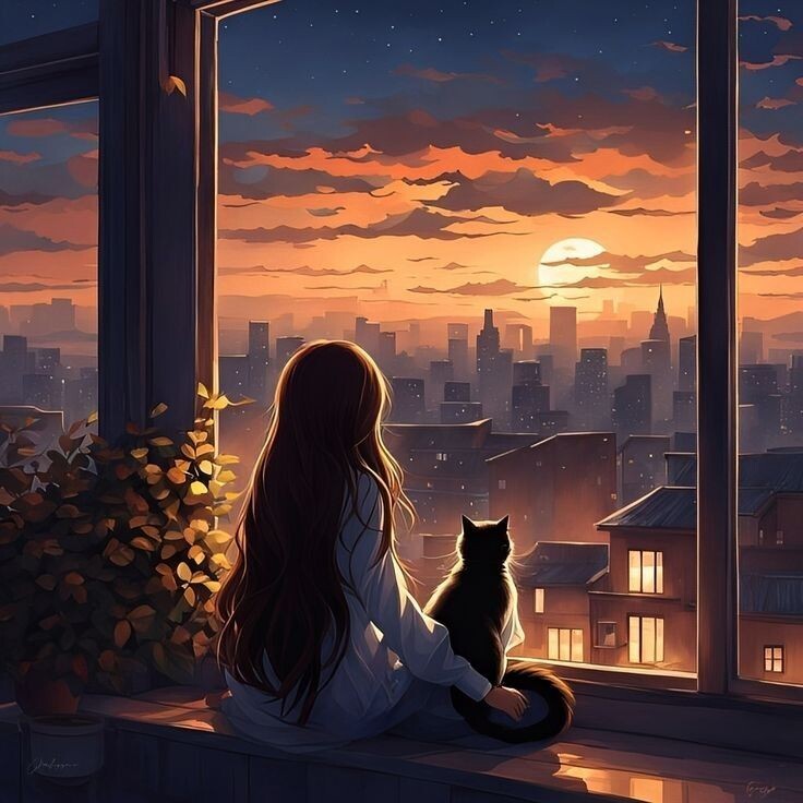 Иногда самый тёплый голос — это тишина и мягкий свет внутри.