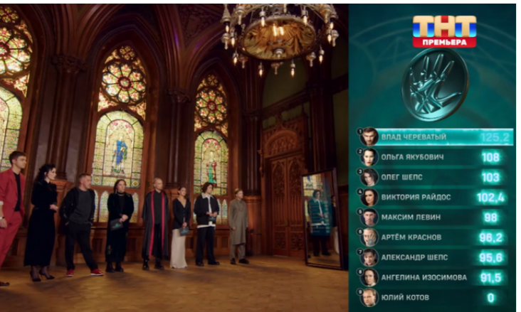 Кадр из шоу "Экстрасенсы. Битва сильнейших" 19.04.2025