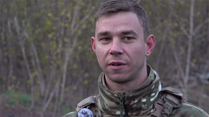 Боец с позывным "Лютик" точно знает, что такое Победа именно для него//Фото Царьград
