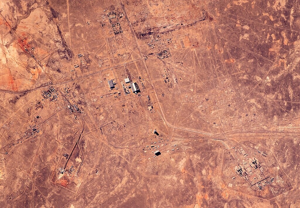 "Гагаринский старт" со спутника (Alexander Gerst, CC BY-SA 2.0)