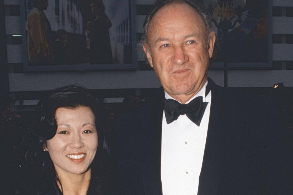    Джин Хэкмен с женой Бетси Аракавой LEGION-MEDIA