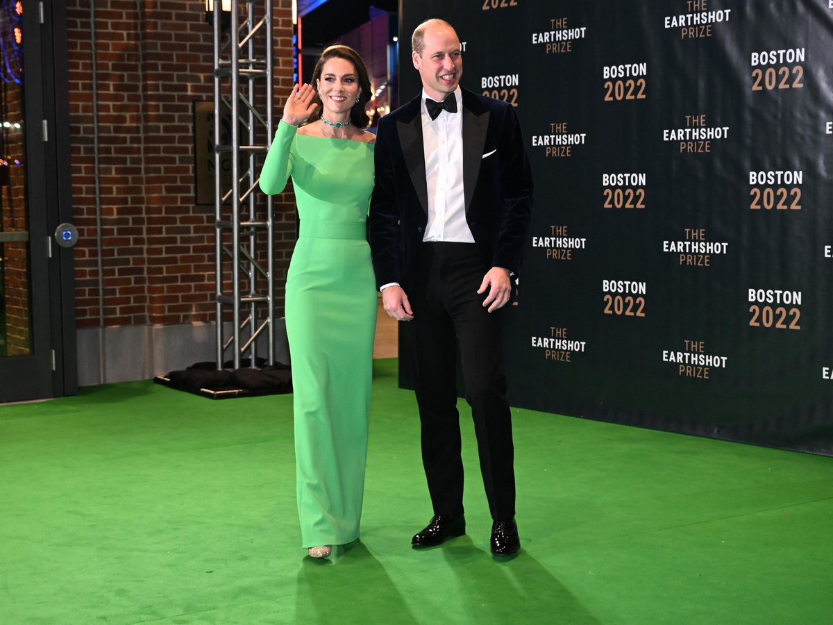 Принц Уильям и герцогиня Кэтрин на вручении премии Earthshot Prize Awards, 3 декабря 2022 год
