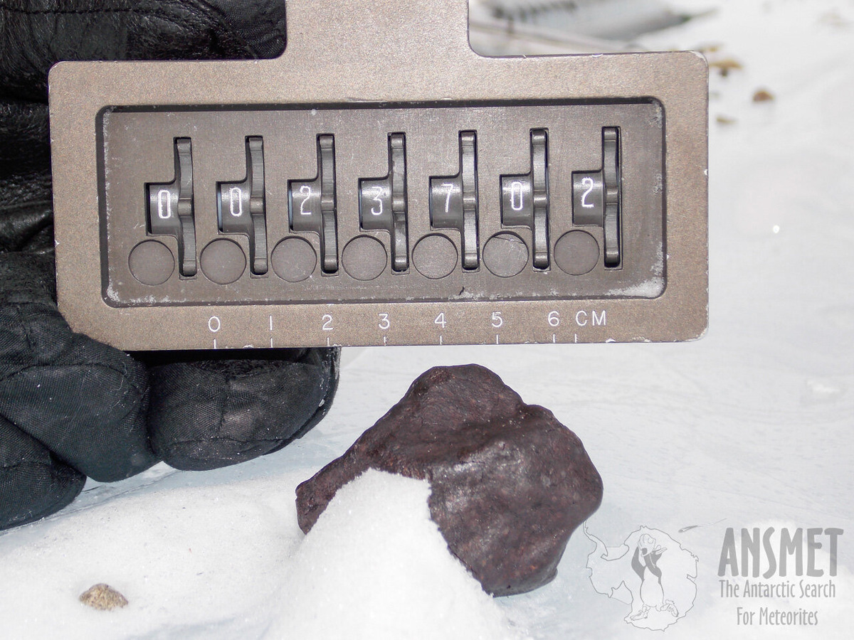    Метеорит, использованный в этом исследовании — LAR12252The ANSMET (ANtarctic Search for METeorites) Program, Case Western Reserve University and University of Utah