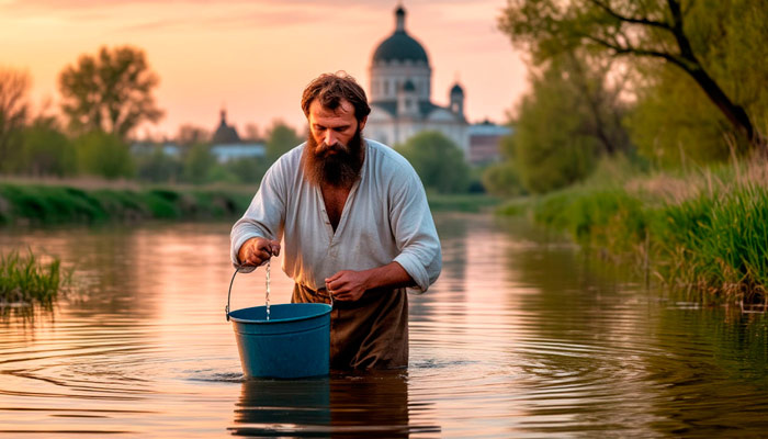 В Чистый четверг нужно очистить и душу, и тело. Фото: shedevrum.ai