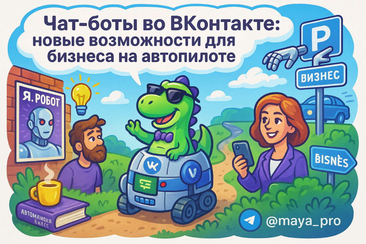    Чат-боты во ВКонтакте: как автоматизация на автопилоте может прокачать ваш бизнес без лишних затрат Артур Хорошев