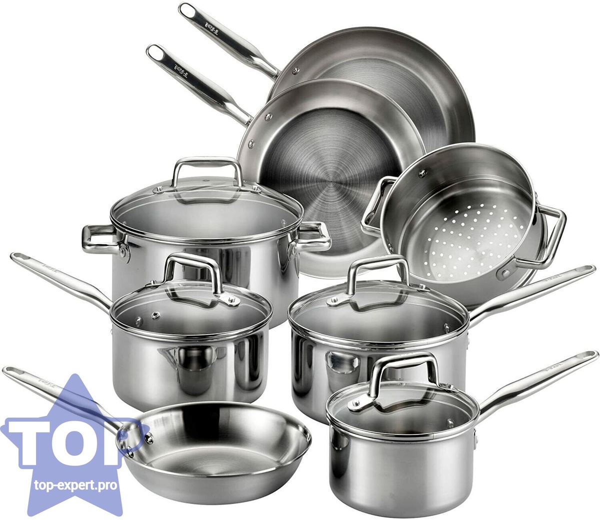 T-fal Ultimate Steel Cookware Set